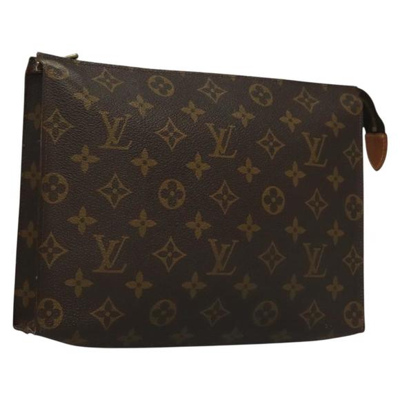 LOUIS VUITTON Monogram Poche Toilette 26 Pouch M47542 LV...
